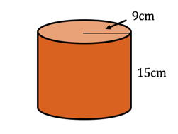 volume of a cylinder worksheet