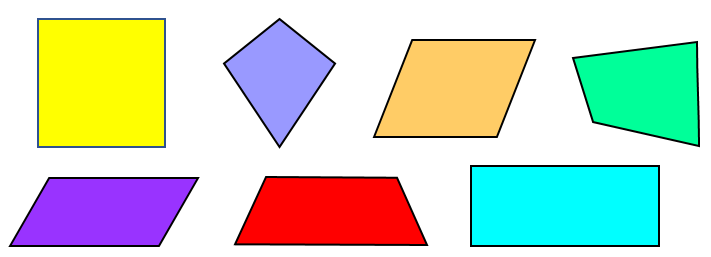 shapes in geometry name