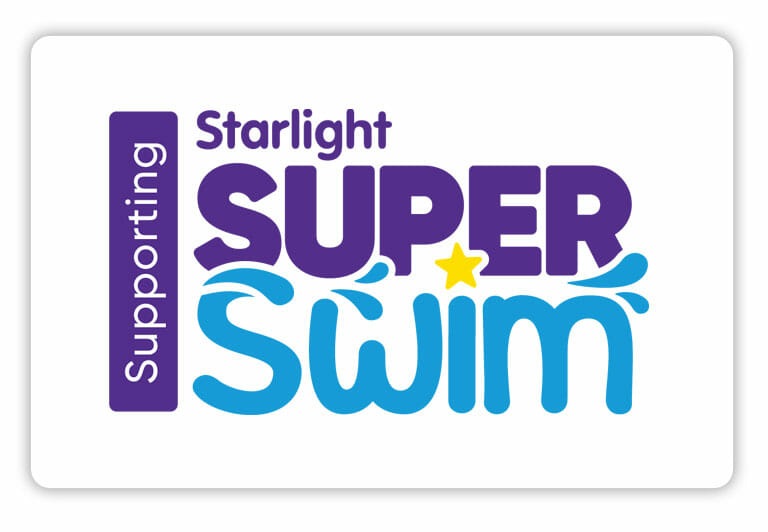 supporting starlight super swim logo